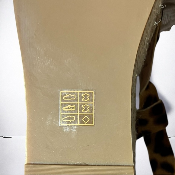 🌻NEW NWOT Madewell The Malia Espadrille Sandal in Leopard Calf Hair Size 9.5 - Picture 13 of 13